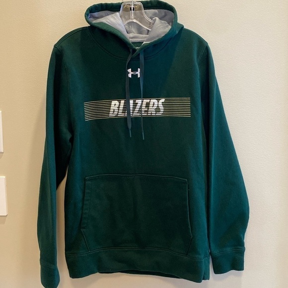 Under Armour Coldgear Evergreen BLAZERS Hoodie size SMALL - Picture 1 of 8
